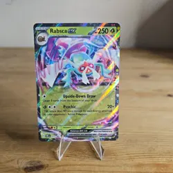 Rabsca EX 025 / 182 Pokemon SV Destined Rivals 2025 Near Mint Double Rare Holo - Image 1