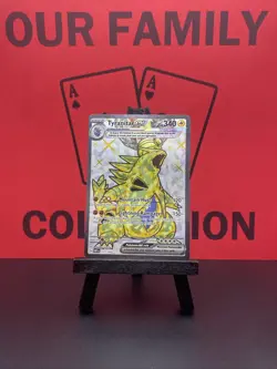 Tyranitar ex 211/197 Pokemon TCG Obsidian Flames Full Art Holo 2023 NM - Image 1