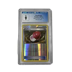 CGC 9 PlusPower Pokemon 2011 Black & White 96/114 Reverse Holo - Image 1
