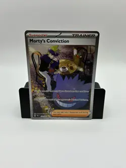 Pokemon Temporal Forces- Morty’s Conviction- Special Illustration Rare - 211/162 - Image 1