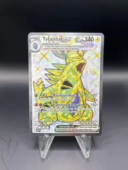 Pokemon TCG Tyranitar ex - Ultra Rare SV03: Obsidian Flames 211/197 NM - Image 1