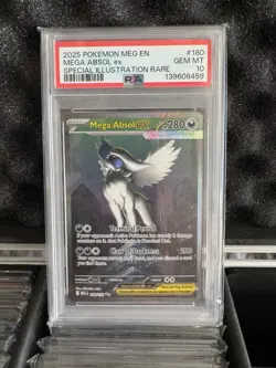 Pokemon TCG Mega Absol EX Sir 180/132 - PSA 10 GEM MT - Image 1