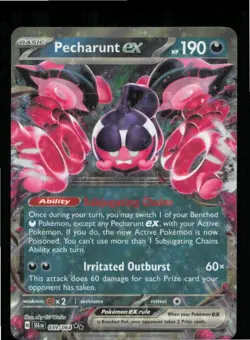 Pecharunt ex 039/064 Double Rare Shrouded Fable Pokemon Near Mint - Image 1