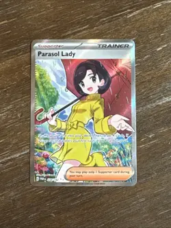 2023 Pokemon PAR EN #238/182 Parasol Lady Ultra Rare Mint - Image 1