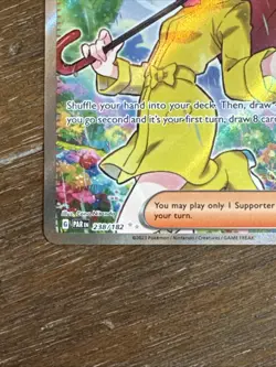 2023 Pokemon PAR EN #238/182 Parasol Lady Ultra Rare Mint - Image 2