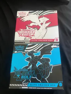 Pokemon TCG White Flare & Black Bolt Elite Trainer Bundles - Image 1