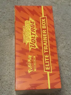 New Sealed Pokemon Sword And Shield Vivid Voltage Etb - Image 3