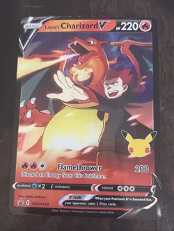 2021 Pokemon Lance's Charizard V #SWSH133 Sword & Shield Promo - Image 1