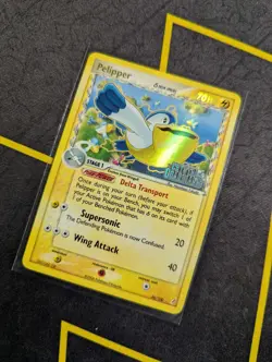 Pokemon Delta Pelipper | 26/100 Crystal Guardians | Reverse Holo Stamped Rare LP - Image 3