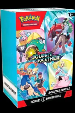 Pokemon TCG Journey Together Booster Bundle SEALED - 6 Booster Packs - Image 1
