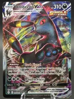 Umbreon VMAX Pokemon TCG 95/203 Evolving Skies Ultra Rare NM/M (2021) - Image 1