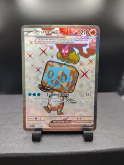 Eiscue ex 210/197 Sv03: Obsidian Flames Holo Ultra Rare NM Pokemon TCG - Image 1