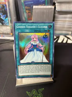 Yu-Gi-Oh! Goddess Verdande's Guidance 1st Ed. SHVA-EN009 Super Rare NM/LP x1 - Image 1