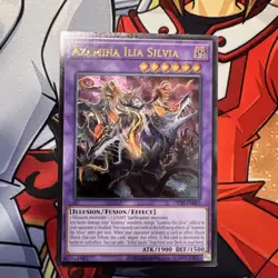 Azamina Ilia Silvia OP28-EN003 Ultimate Rare Light Play Yugioh TCG - Image 1