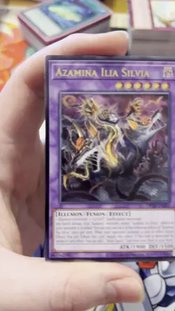 Azamina Ilia Silvia OP28-EN003 Ultimate Rare Light Play Yugioh TCG - Image 2