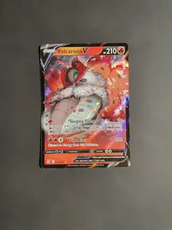 Volcarona V 021/203 SWSH07: Evolving Skies Ultra Rare Pokemon Card - Image 1