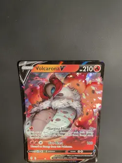 Volcarona V 021/203 SWSH07: Evolving Skies Ultra Rare Pokemon Card - Image 2