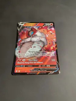 Volcarona V 021/203 SWSH07: Evolving Skies Ultra Rare Pokemon Card - Image 3