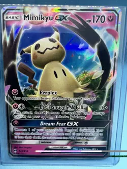 Mimikyu GX - 149/214 - Pokemon Lost Thunder Sun & Moon Ultra Rare Card NM - Image 1