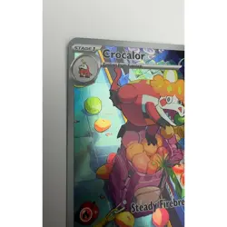 Crocalor 202/193 Paldea Evolved Full Art Holo Pokemon Card TCG LP - Image 2