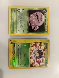 Pokemon Team Rocket Aquapolis Lot 28 Cards Koffing Weezing Meowth Ekans Arbok - Image 1