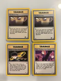 Pokemon Team Rocket Aquapolis Lot 28 Cards Koffing Weezing Meowth Ekans Arbok - Image 3