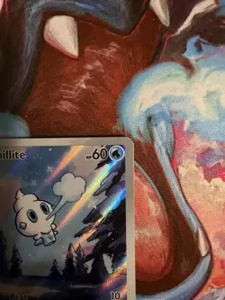 Vanillite 111/086 SV: White Flare Illustration Rare Pokemon Card NM - Image 3
