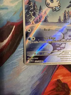 Vanillite 111/086 SV: White Flare Illustration Rare Pokemon Card NM - Image 5