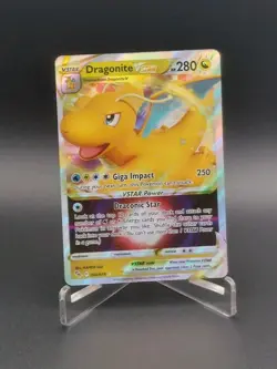 Pokemon Go TCG Dragonite VSTAR Holo Ultra Rare Card 050/078 Dragonite V Mint 💎 - Image 1