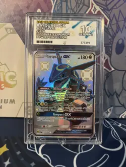 Rayquaza GX 177a/168 ACE 10 Hidden Fates Premium Collection Pokemon Card Game - Image 1