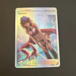 Serena Anime Waifu Sexy Doujin ACG Custom Trainer Art card - Image 1
