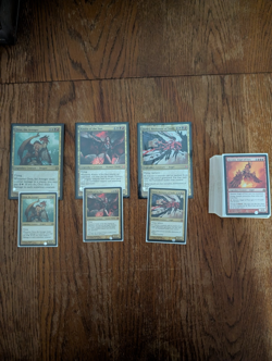 Magic The Gathering Commander Heavenly Inferno 2011 Opened - Image 1