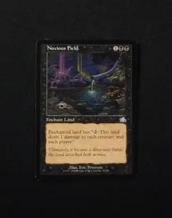 MTG NOXIOUS FIELD Black Land Prophecy - Image 1