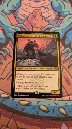 x1 Witherbloom, the Balancer M MTG Secrets of Strixhaven M/NM, English - Image 1