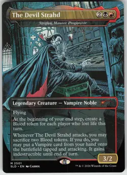 MTG The Devil Strahd Strefan Maurer Progenitor NM Secret Lair Drop Magic 2501 - Image 1