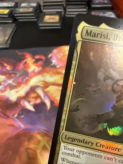 MTG Marisi, Breaker of the Coil Commander 2019 Foil Misprint - Image 4
