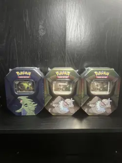 Pokemon TCG Mini Tin Lot (3) Sealed Tyranitar & Slaking Brand New Factory Sealed - Image 1