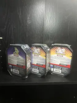 Pokemon TCG Mini Tin Lot (3) Sealed Tyranitar & Slaking Brand New Factory Sealed - Image 2