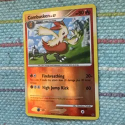 Pokemon Combusken Reverse Holo 45/127 Platinum 2009 Mint - Image 2