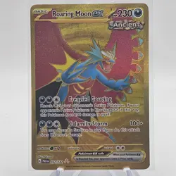 Roaring Moon ex 262/182 Hyper Rare Paradox Rift Pokemon - NM - Image 1