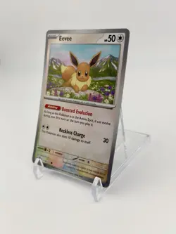 Pokemon Eevee (Master Ball Pattern) 074/131 Sv: Prismatic Evolutions Holo - Image 2