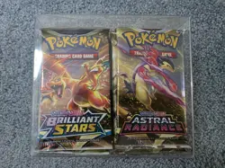 Pokemon TCG 16x Astral Radiance & 16x Brilliant Stars Sealed Booster Packs Lot - Image 2
