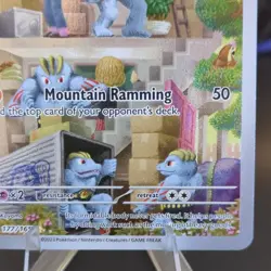 Pokemon TCG Machoke 177/165 Scarlet & Violet 151 Illustration Rare Holo 2023 - Image 5