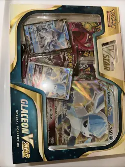 Pokemon Glaceon V Star Special Collection Sword & Shield (Factory Sealed) - Image 1