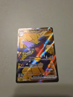 Pokemon TCG Cynthia's Garchomp EX 215/182 Destined Rivals Ultra Rare - Image 1