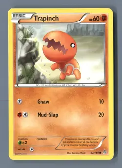 Trapinch 82/160 Common Primal Clash Pokemon Lightly Played - Image 1