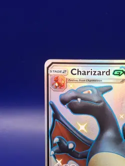 Pokemon Charizard GX SV49/SV94 Hidden Fates Shiny Vault Full Art Holo Rare (HP) - Image 3