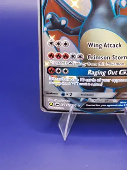 Pokemon Charizard GX SV49/SV94 Hidden Fates Shiny Vault Full Art Holo Rare (HP) - Image 5