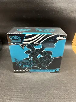Pokemon Scarlet & Violet Black Bolt Elite Trainer Box ETB New Sealed - Image 1