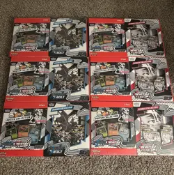 Pokemon Black & White Bolt Flare Poster & Binder Collections Sealed Boxes - Image 1